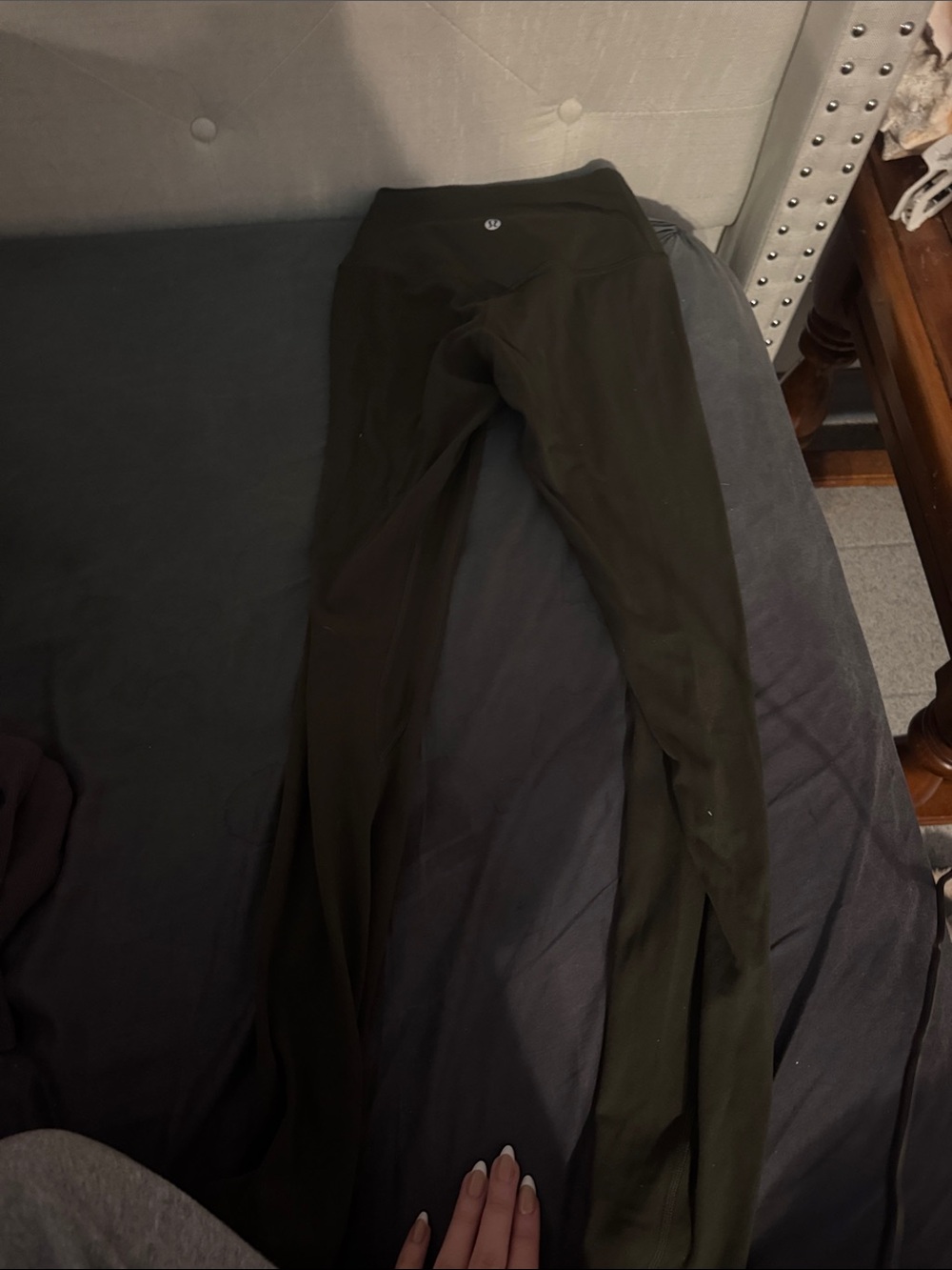 lululemon athletica Align High-Rise Leggings - Olive Green 28’ Size 2